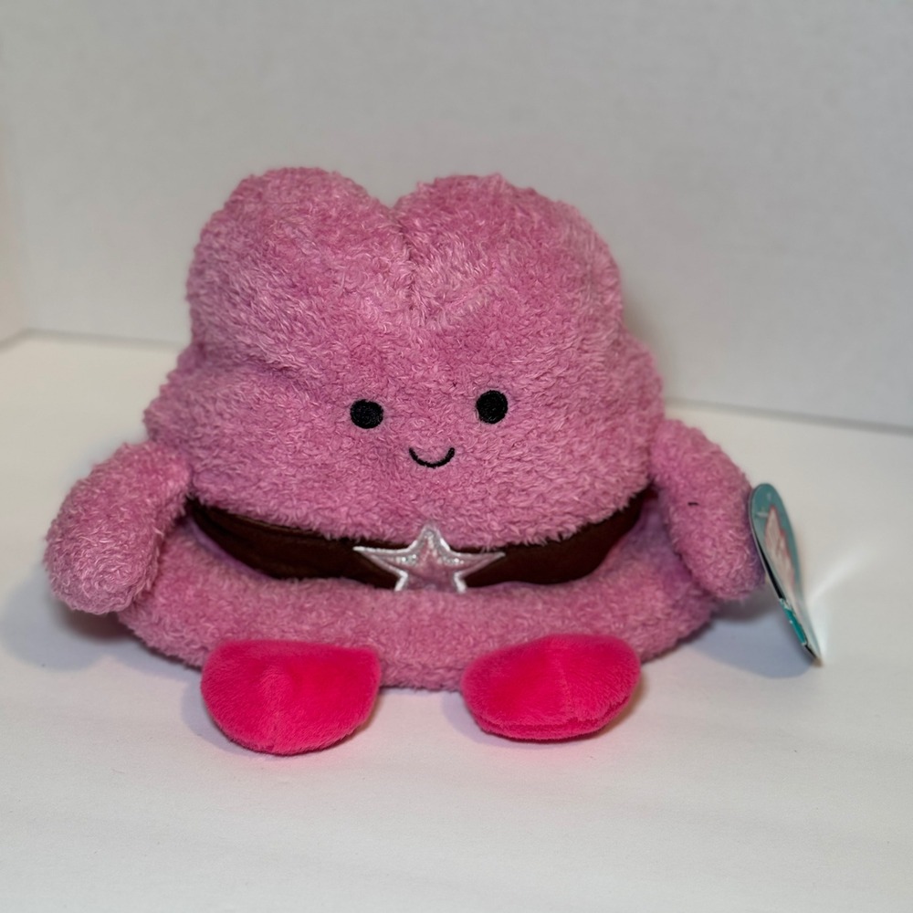Bumbumz Rodeobumz HEATHER the‎ COWBOY HAT 7.5" Bum Bumz pink plush Cowgirl Rodeo